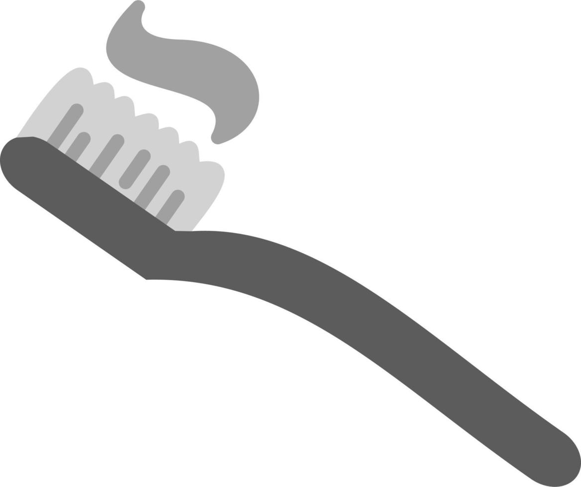 dente spazzola vettore icona