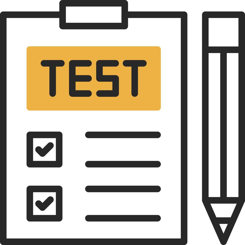 test vettore icona design