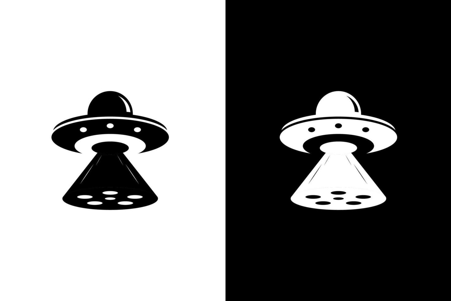logo ufo film creatore logo design icona modello elemento azione vettore