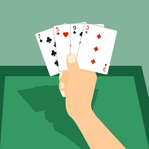 Illustrazione vettoriale di carta da gioco