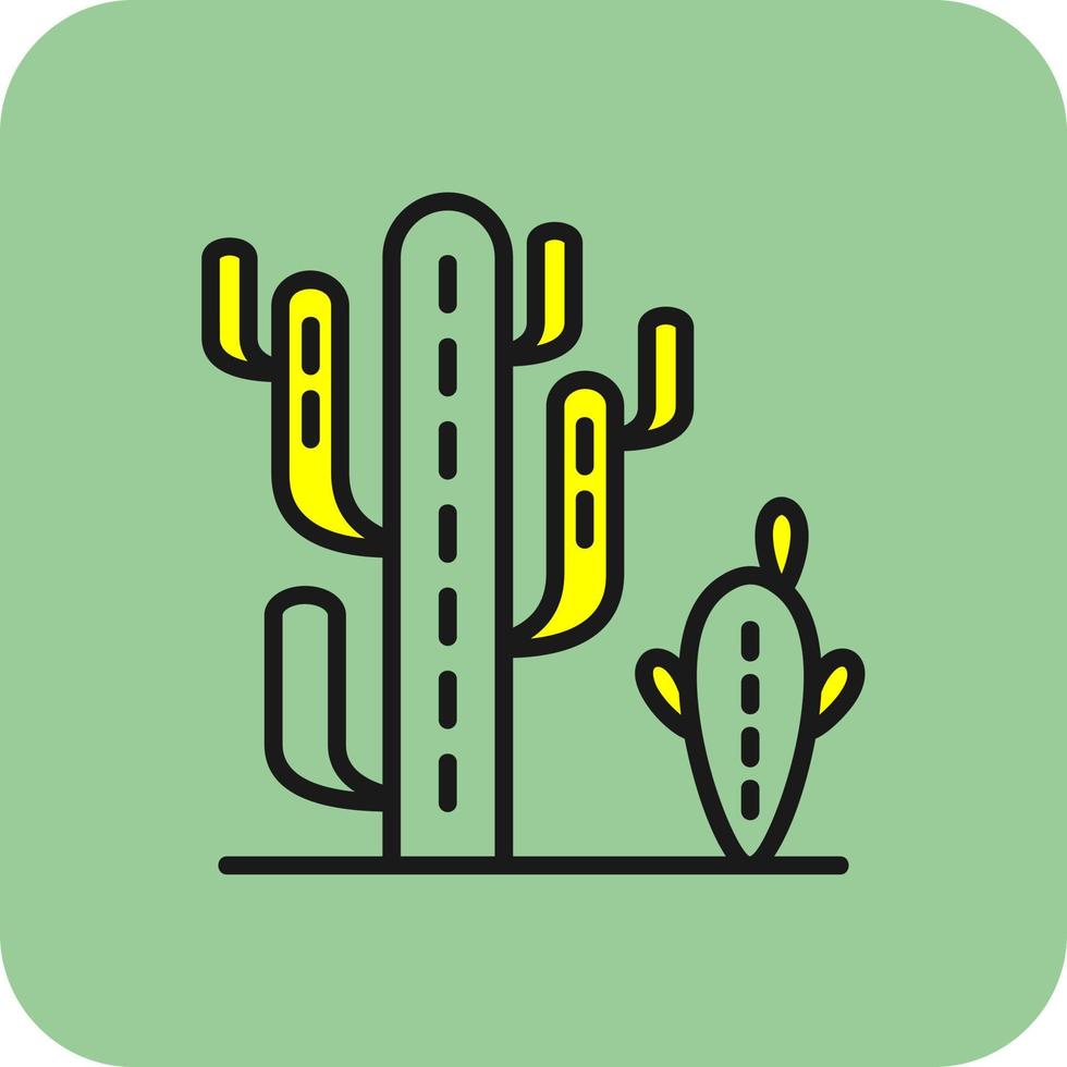cactus vettore icona design