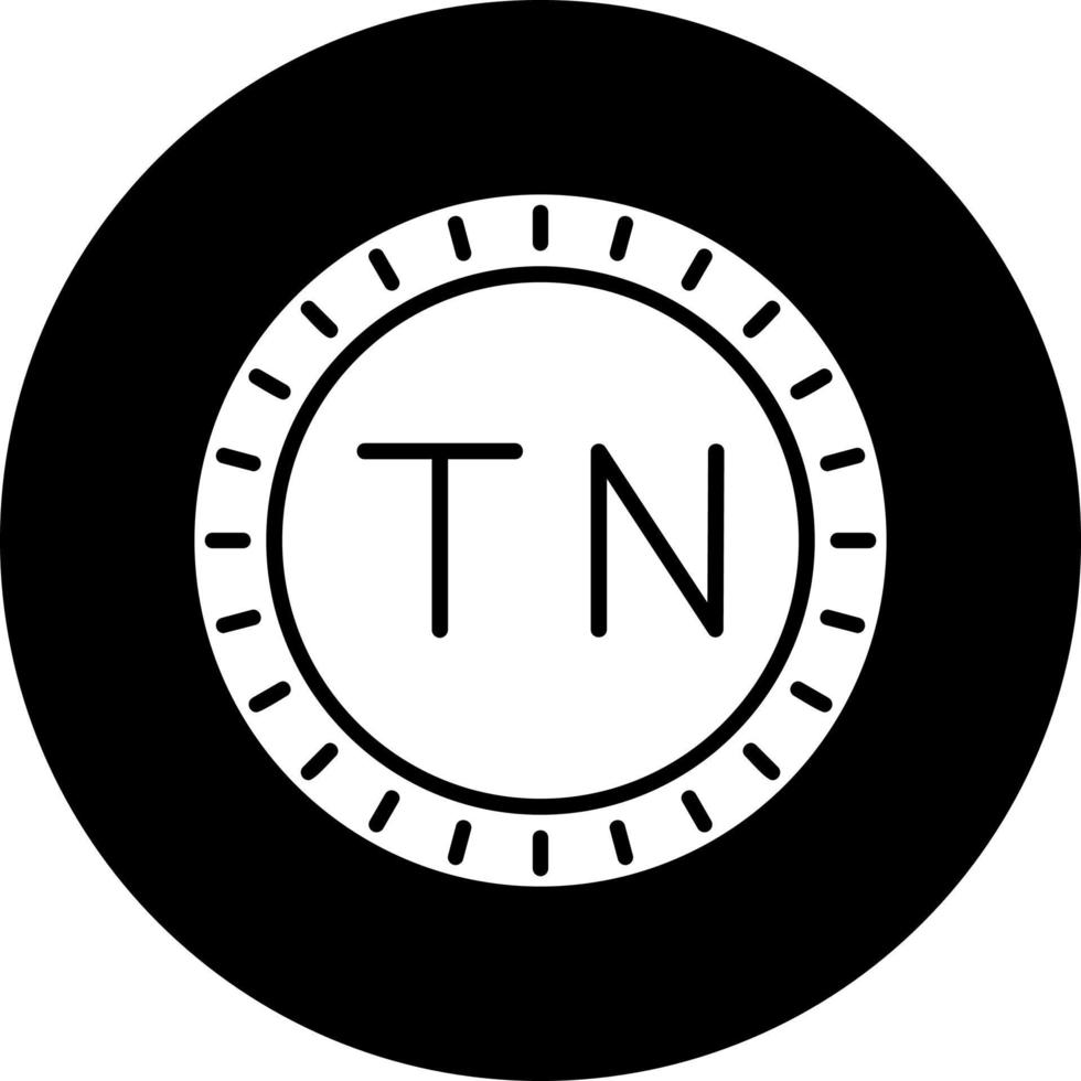 tunisia comporre codice vettore icona