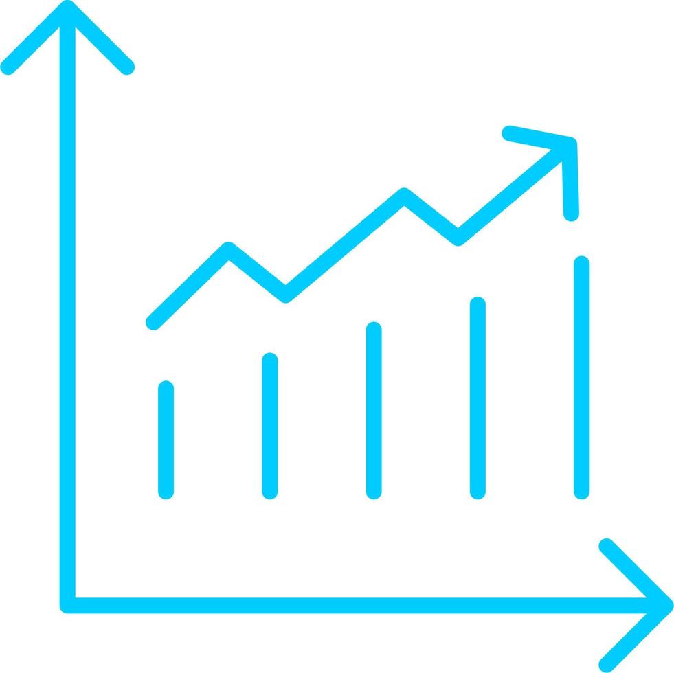 analisi grafico icona vettore