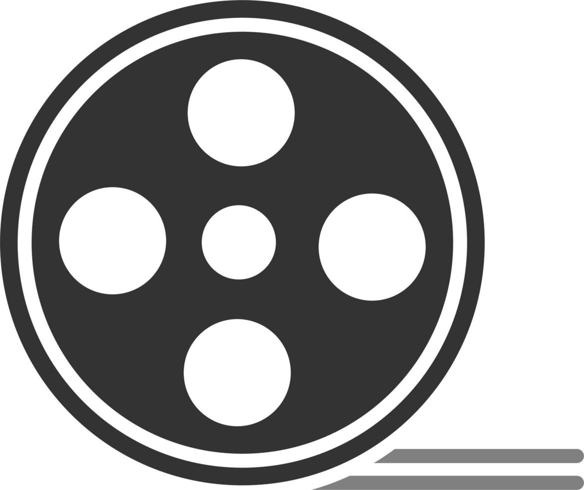 icona vettore bobina di pellicola