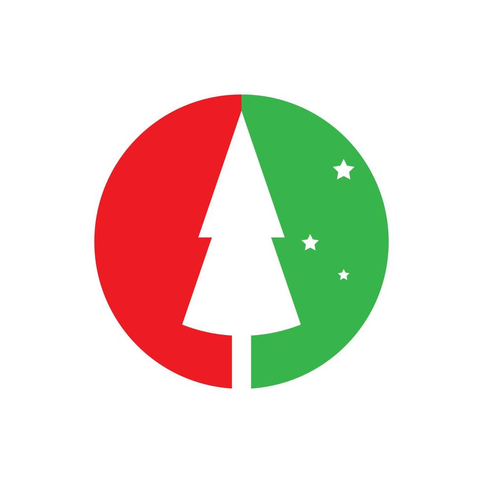 illustrazione dell'albero di pino vettore