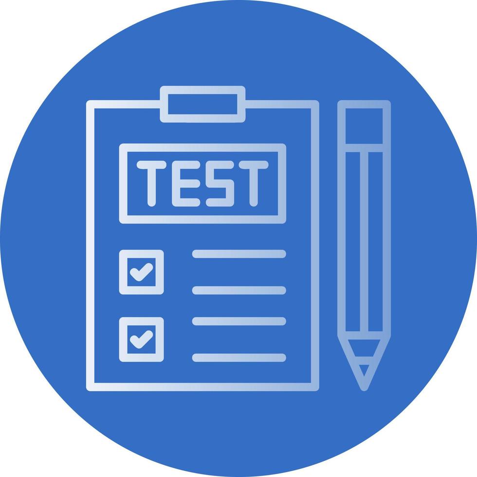 test vettore icona design