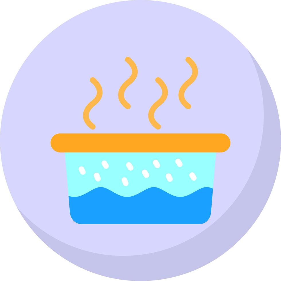 caldo acqua vettore icona design