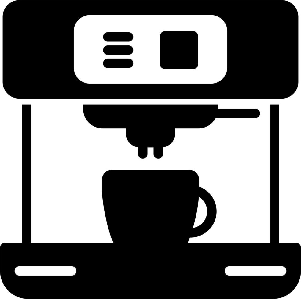 caffè macchina vettore icona