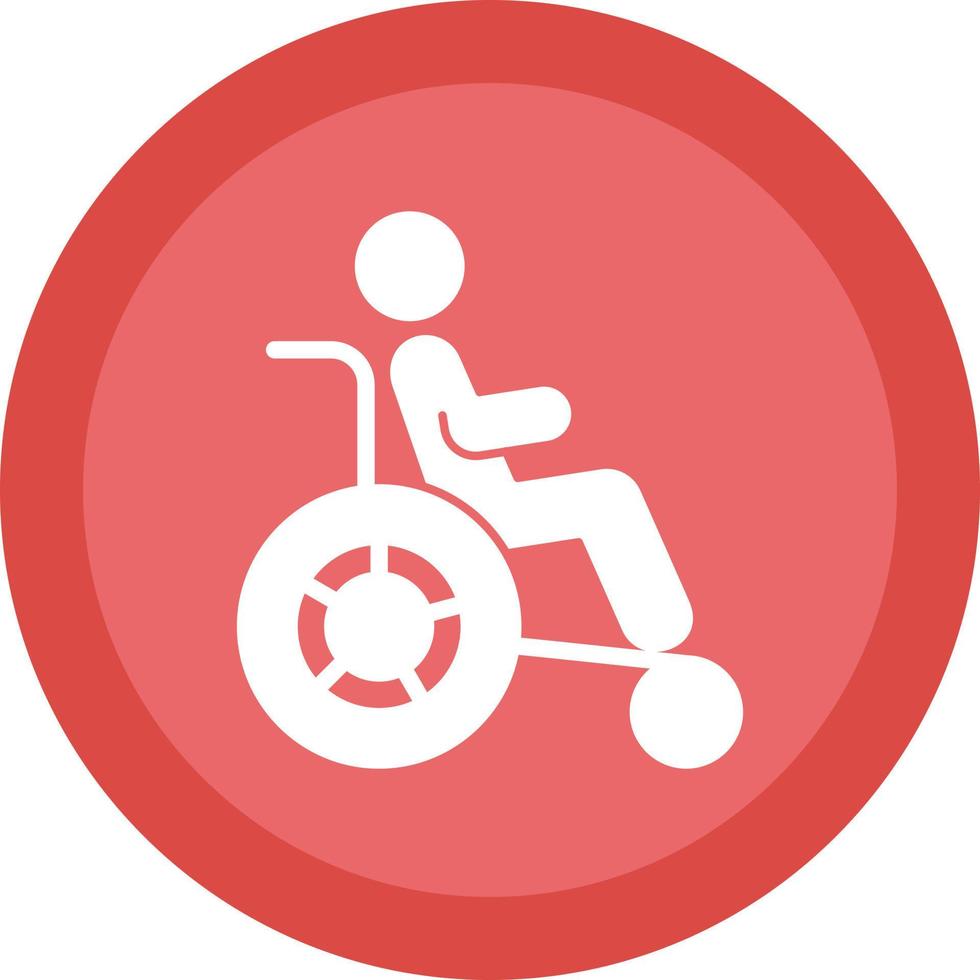 invalidità vettore icona design