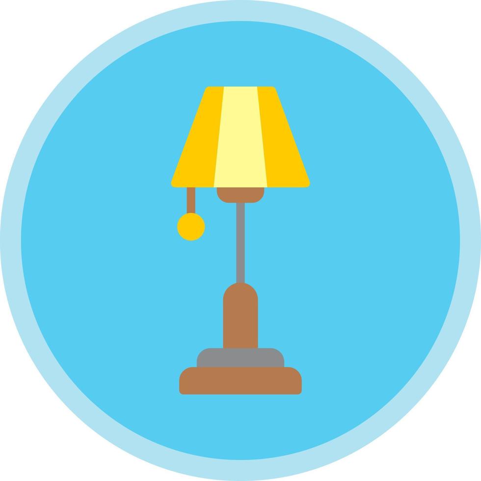 pavimento lampada vettore icona design