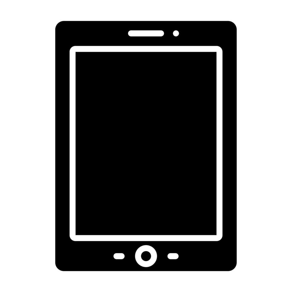 stile icona tablet vettore