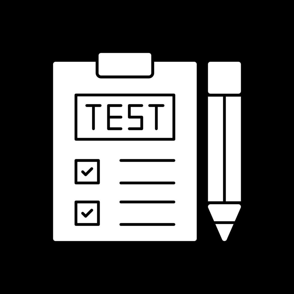 test vettore icona design