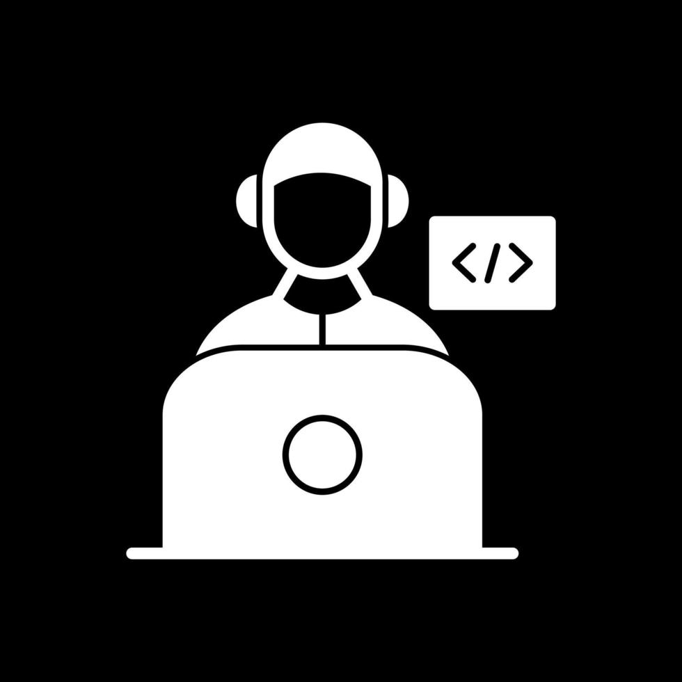 programmatore vettore icona design
