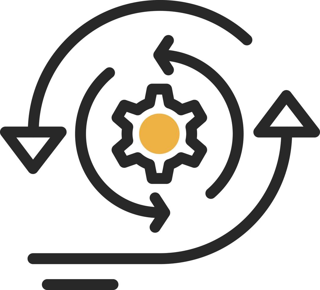 agile i principi vettore icona design