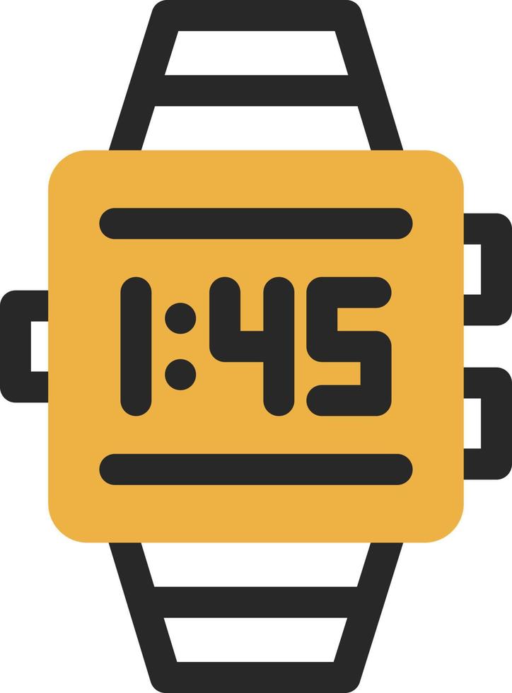 orologio intelligente vettore icona design