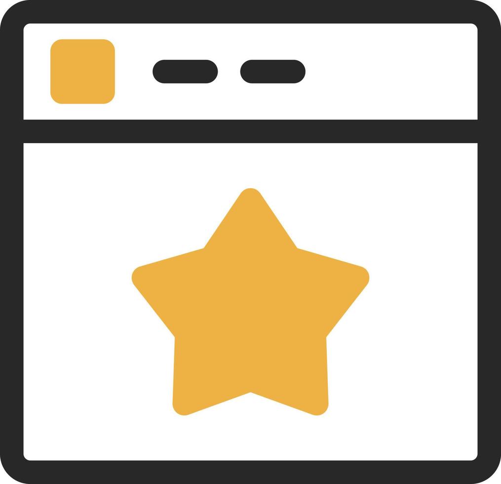 sito web valutazione vettore icona design