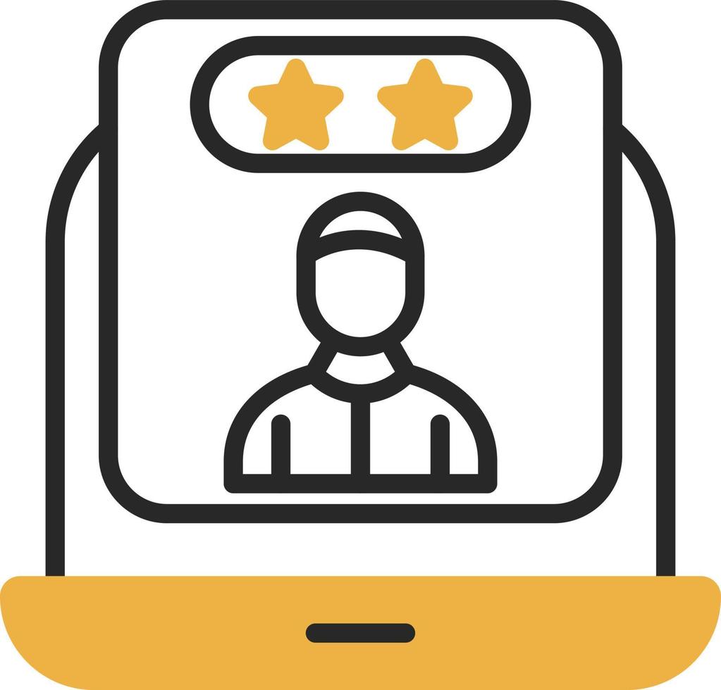 cliente recensioni vettore icona design