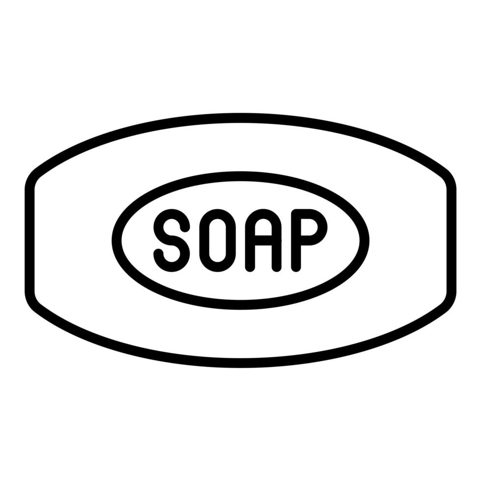 stile icona di sapone vettore