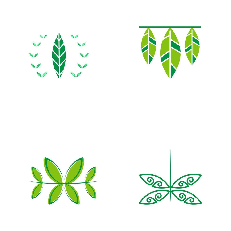 piatto emblema logo design per agricoltura con il concetto di verde le foglie vettore. verde natura logo Usato per agricolo sistemi, agricoltori, e piantagione prodotti. logo modello. vettore