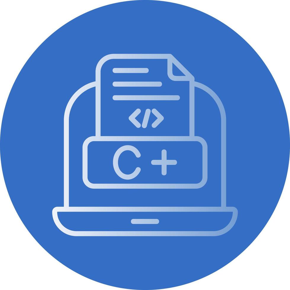 codifica linguaggio vettore icona design