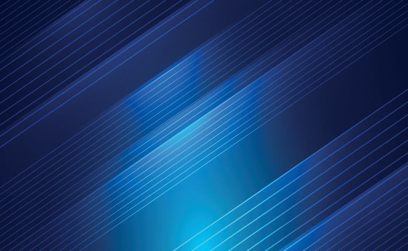 astratto sfondo blu con linee bianche - vettore