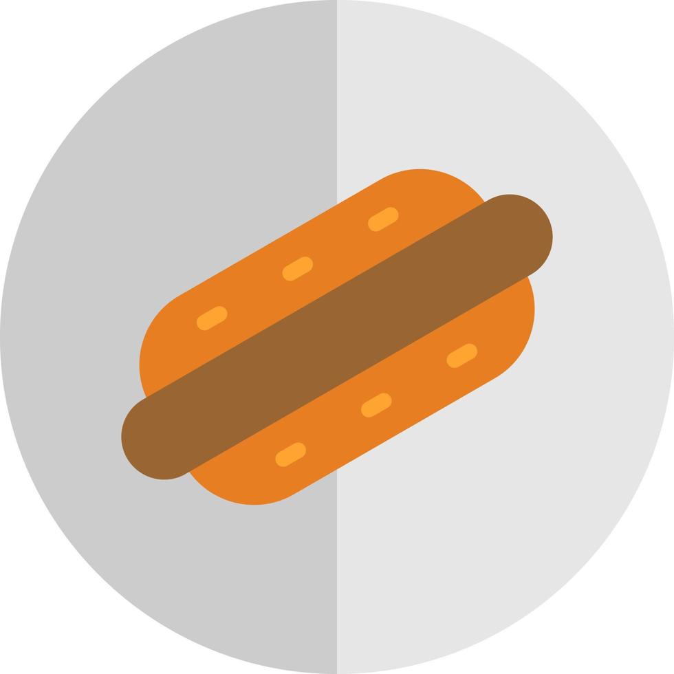 hot dog vettore icona design