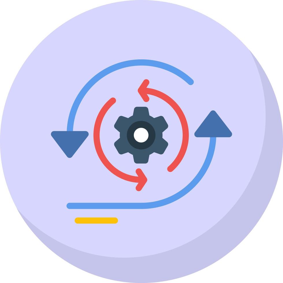 agile i principi vettore icona design