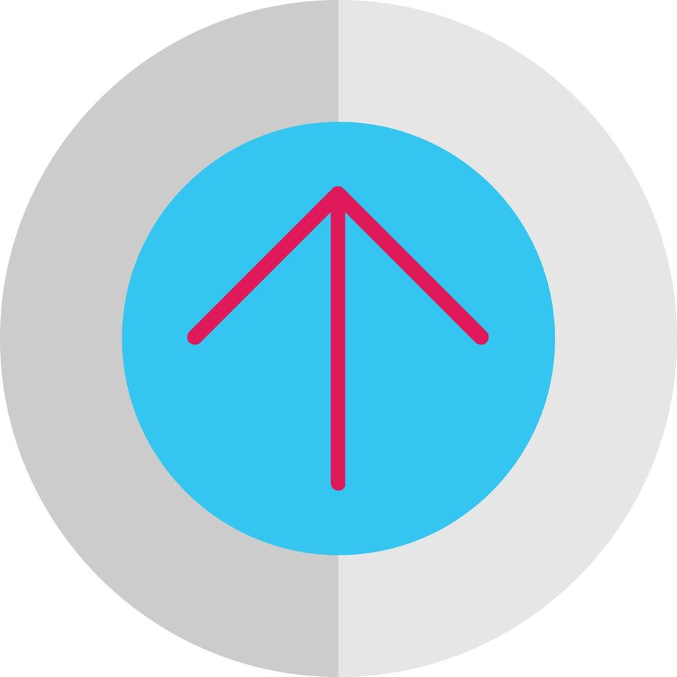 freccia cerchio su vettore icona design