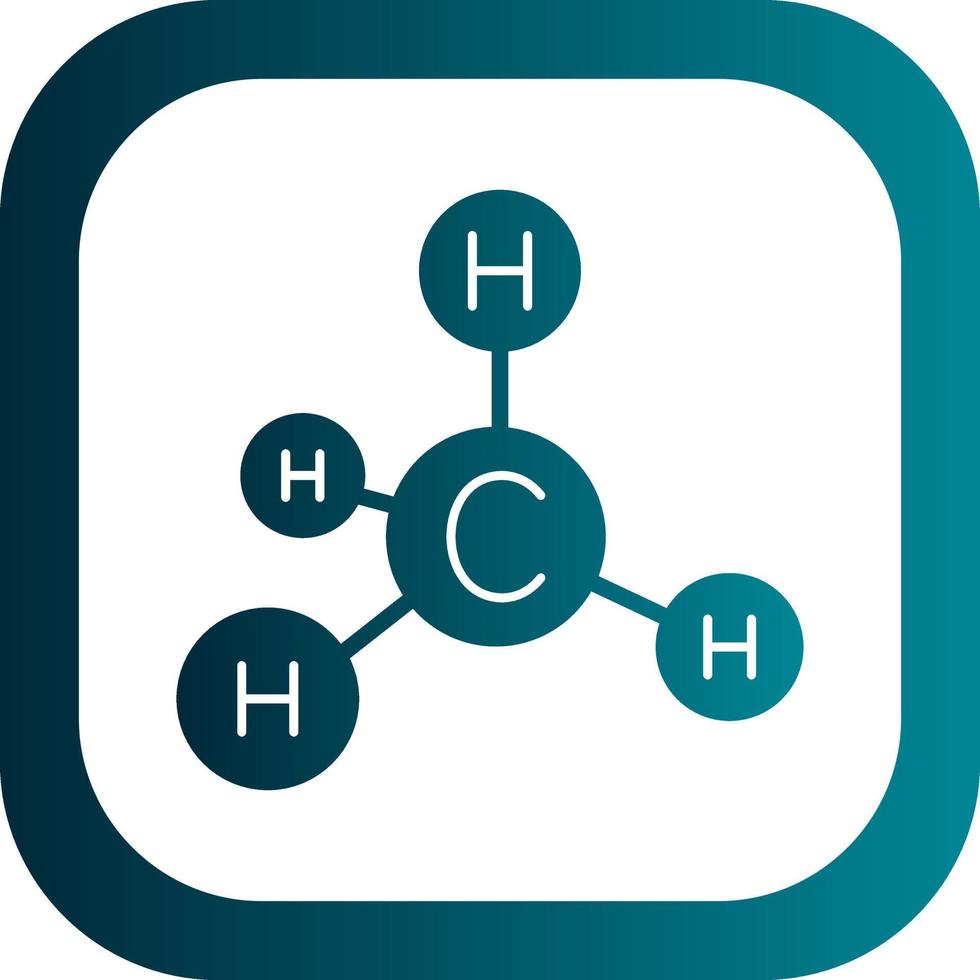 metano vettore icona design