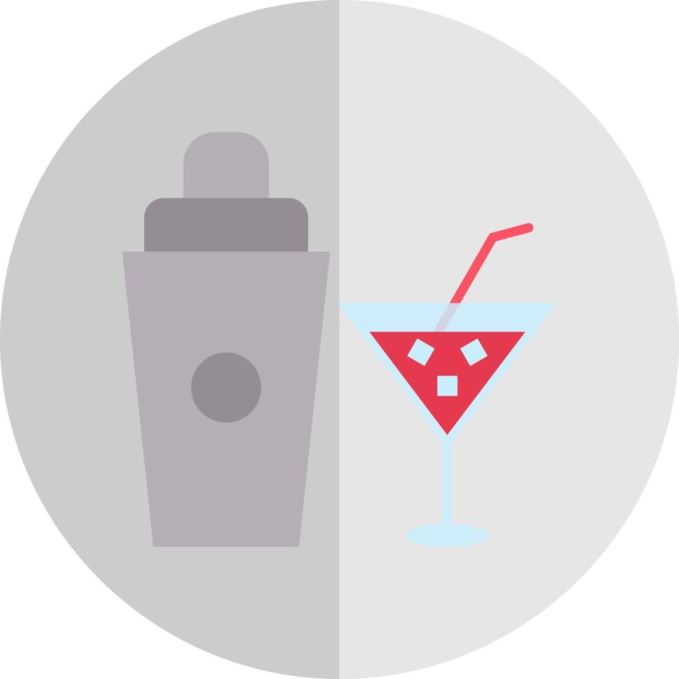 cocktail shaker vettore icona design