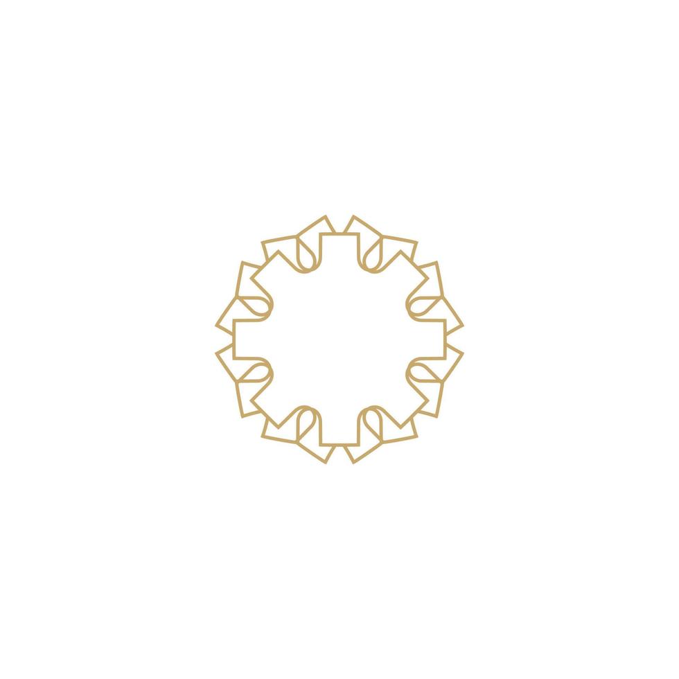 semplice simbolo capi di abbigliamento industria semplice logo per tessile uso vettore