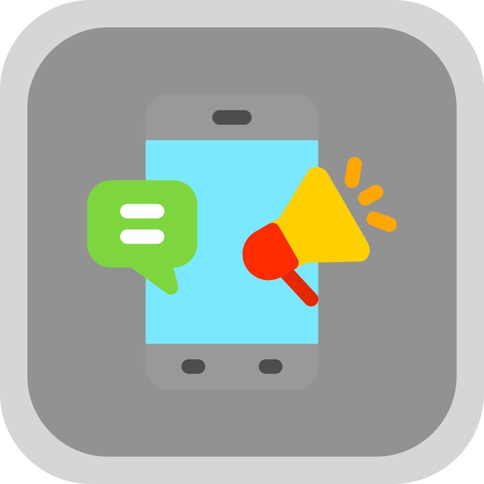sms marketing vettore icona design
