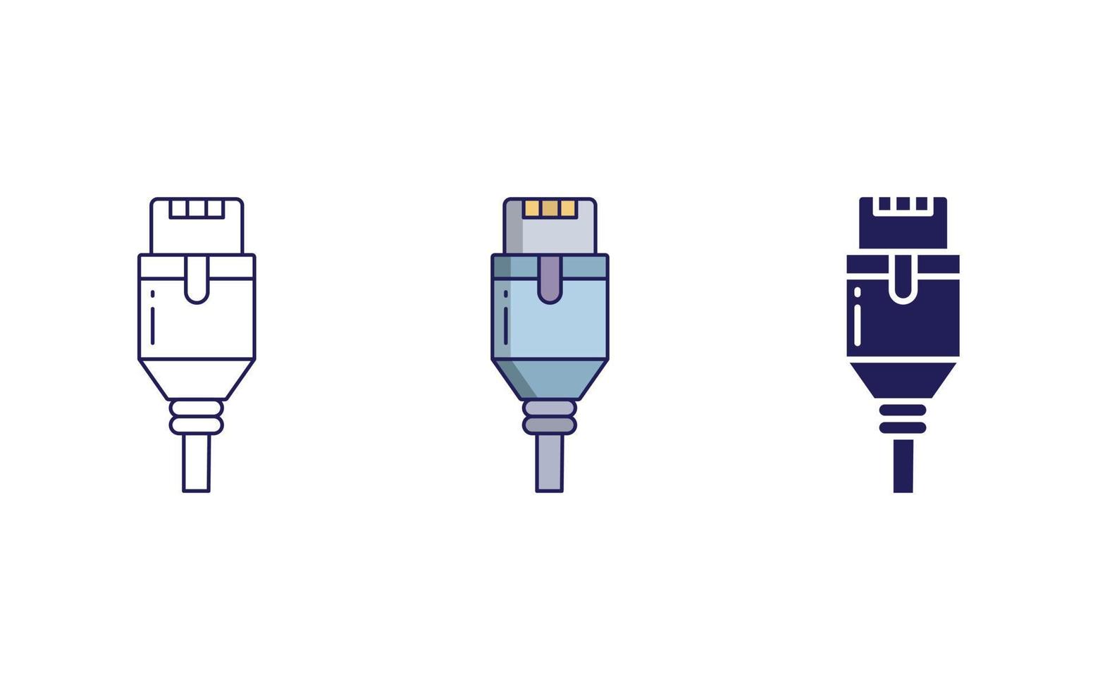 icona vettore rj45