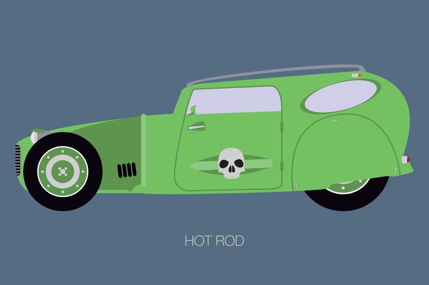 Surf costume macchina, lato Visualizza di macchina, automobile, il motore veicolo vettore