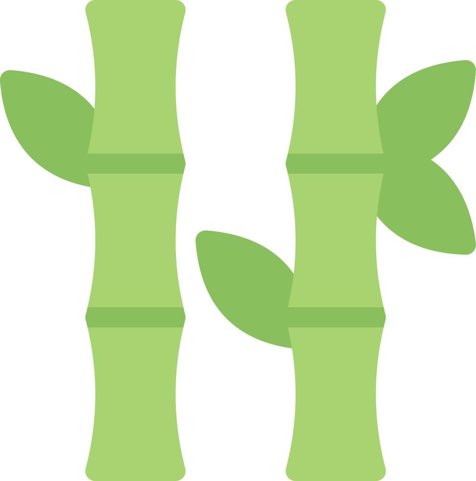 illustrazione vettoriale di bambù su uno sfondo. simboli di qualità premium. icone vettoriali per il concetto e la progettazione grafica.
