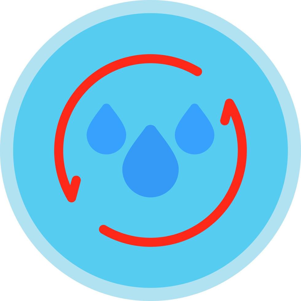Salva acqua vettore icona design