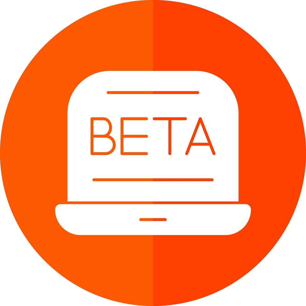 beta vettore icona design