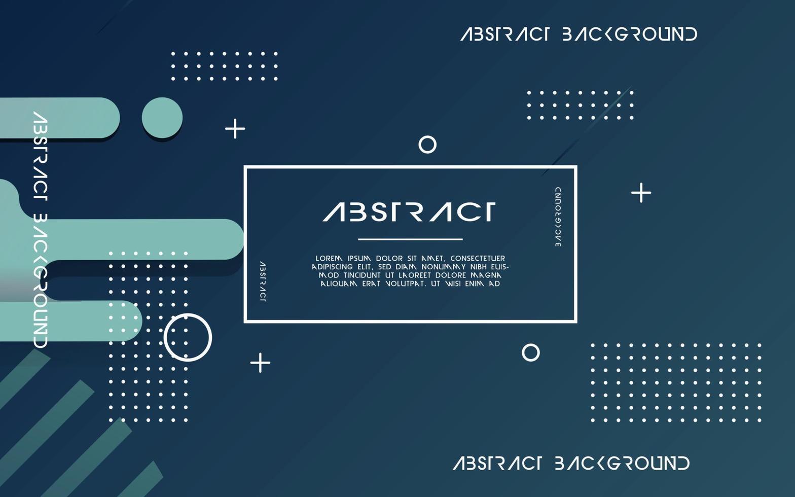 moderno astratto geometrico sfondo bandiera deign.dinamico strutturato geometrico elementi design con puntini decorazione. può essere Usato nel copertina disegno, manifesto, libro disegno, sociale media modello sfondo. vettore