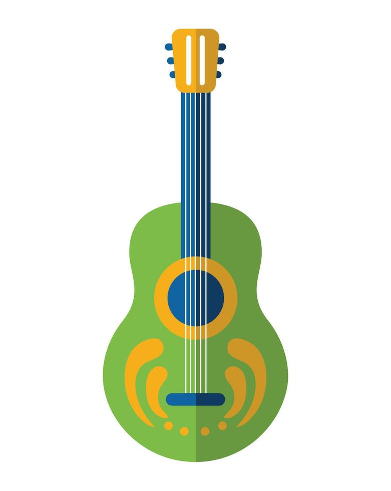acustico chitarra design vettore