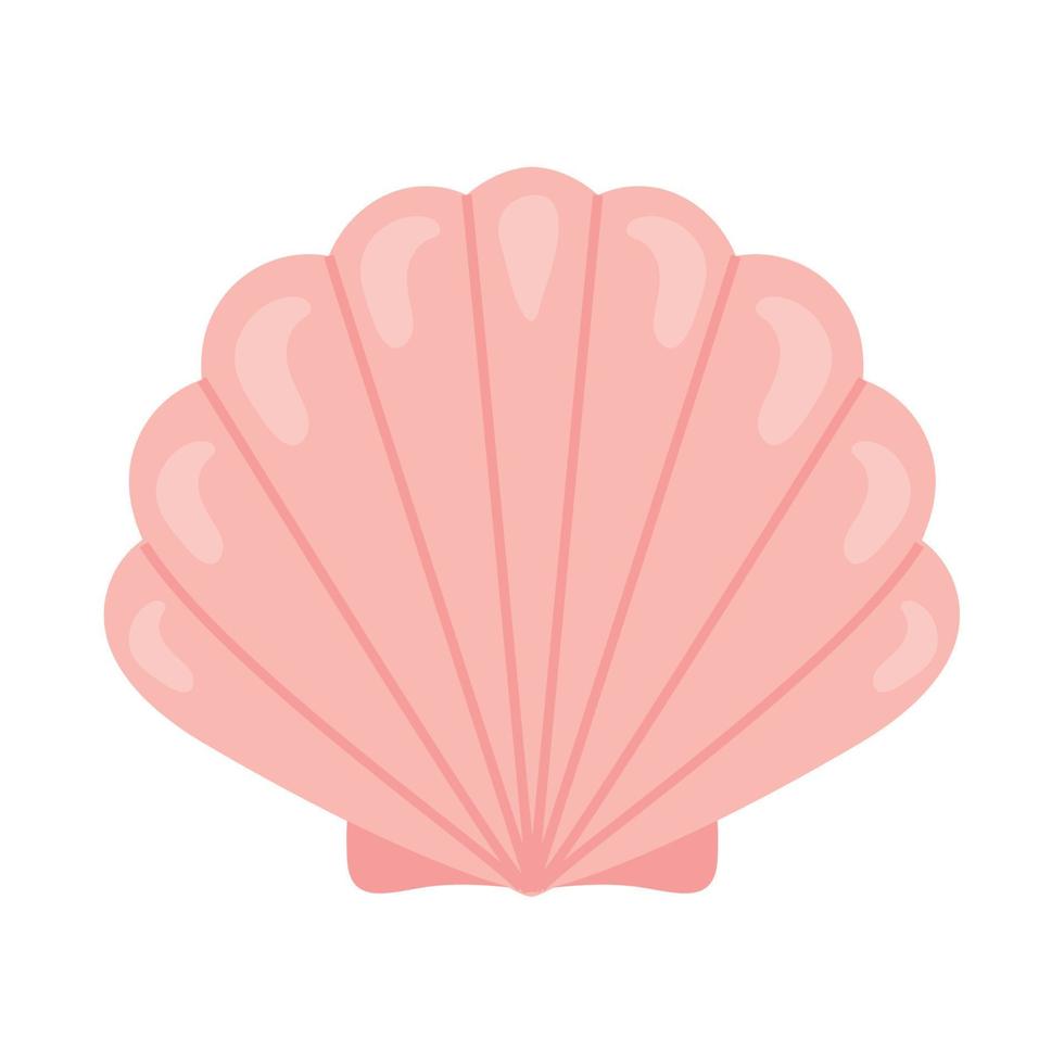 rosa mollusco design vettore
