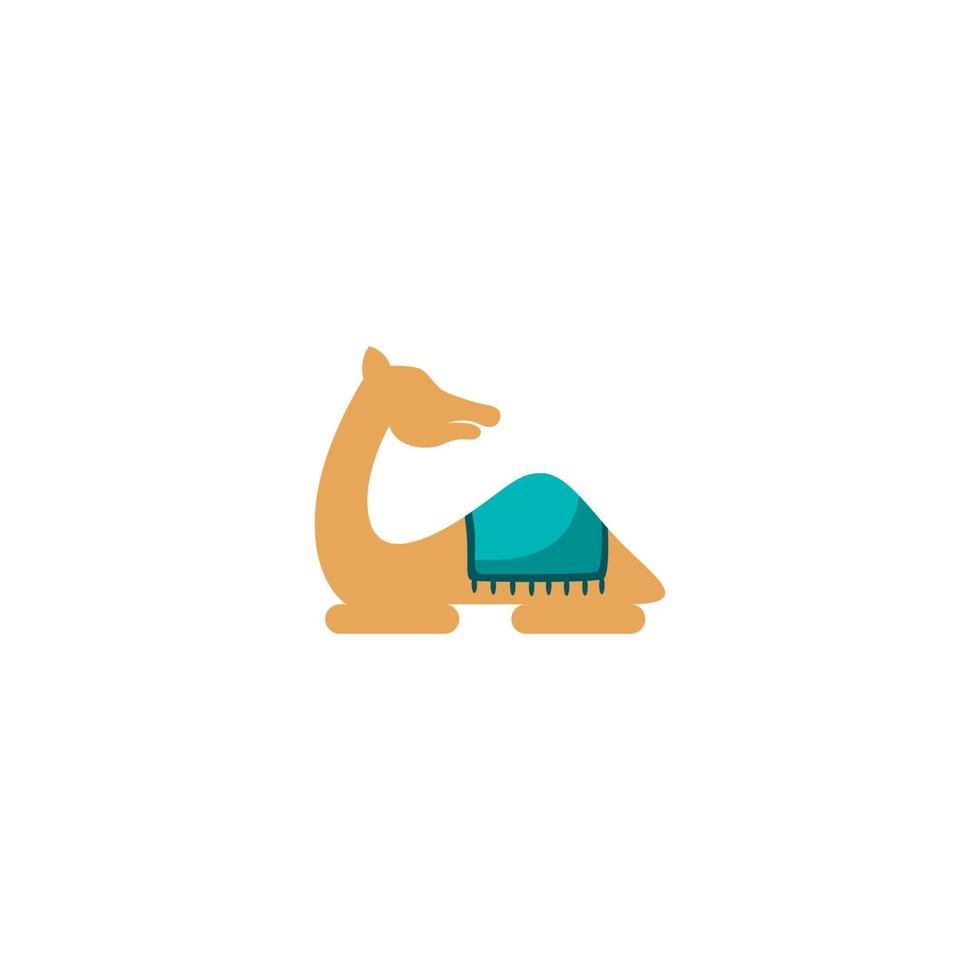 moderno animale deserto cammello nel arabo cammello logo design vettore modello