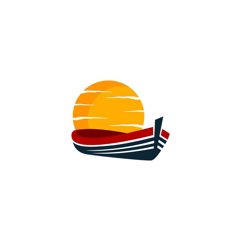 logo per un' crociera nave su un' bianca sfondo vettore