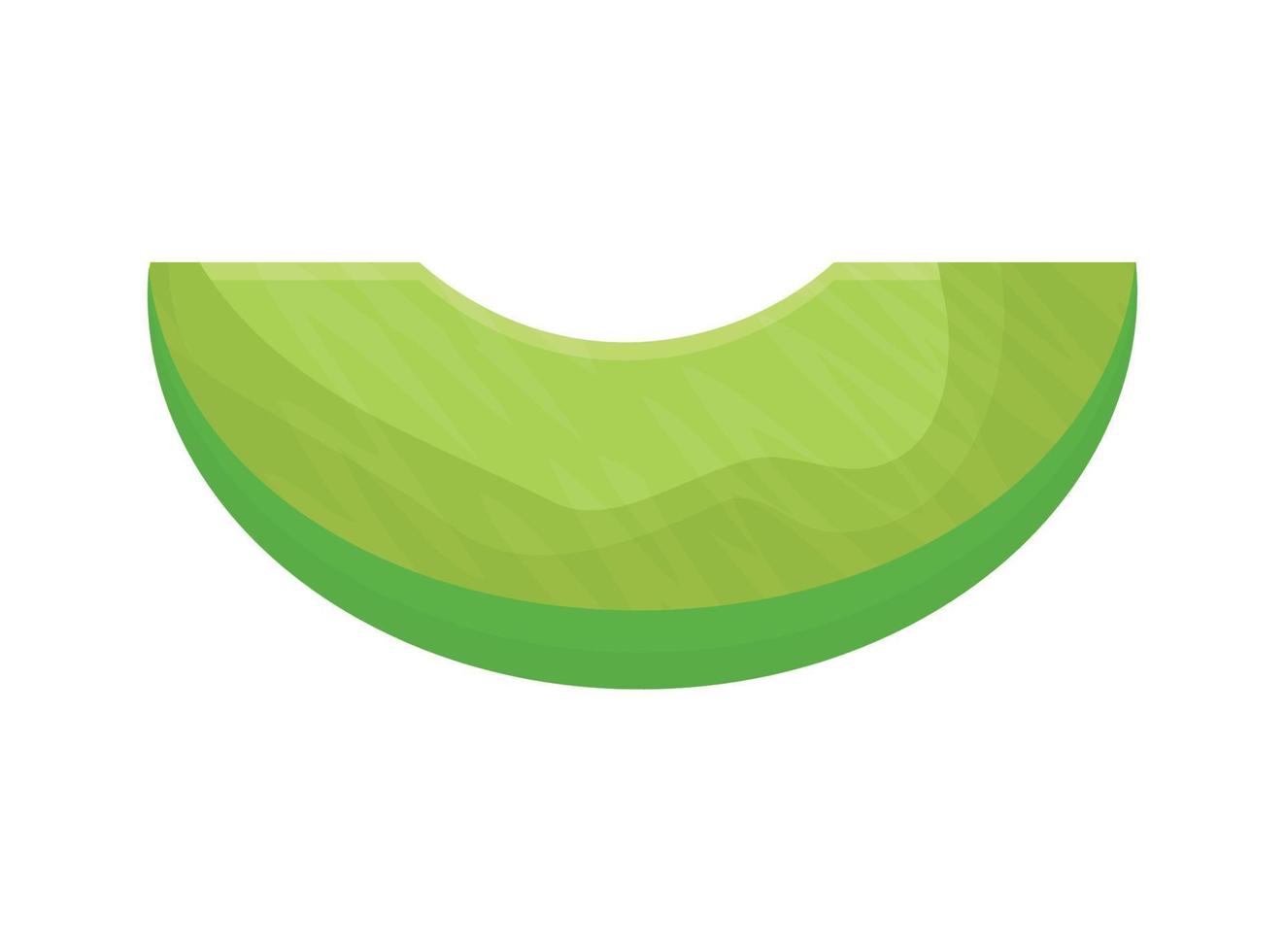 disegno della fetta di avocado vettore