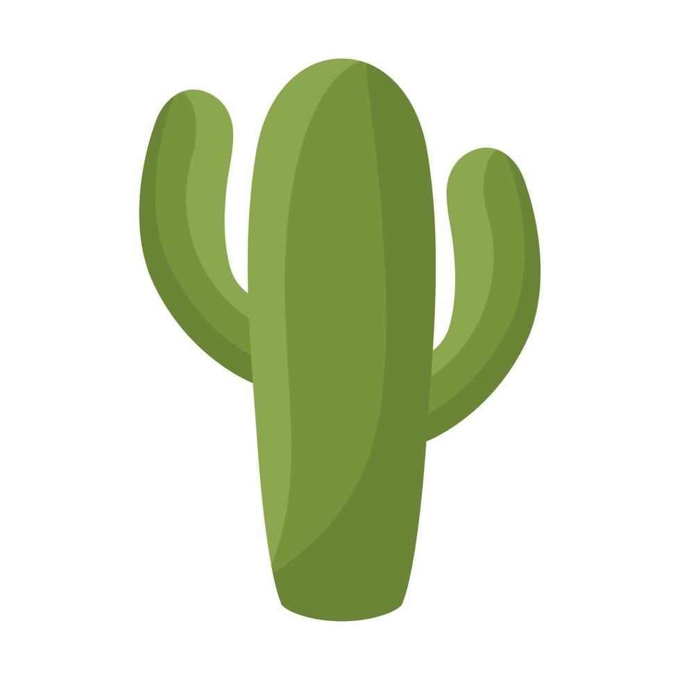 disegno di cactus verde vettore