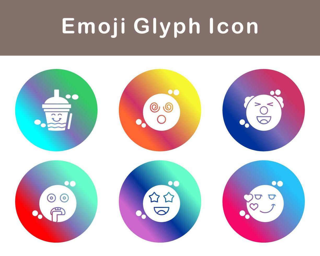 emoji vettore icona impostato