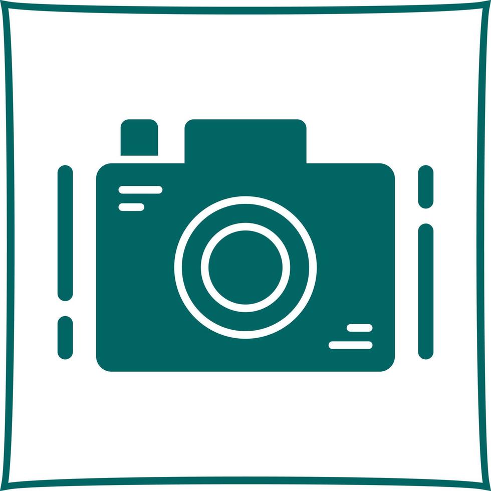 telecamera unico vettore icona