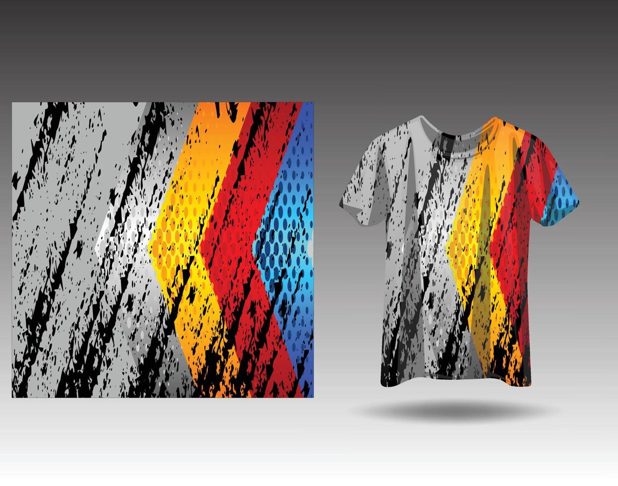 maglietta gli sport design per da corsa maglia Ciclismo calcio gioco vettore