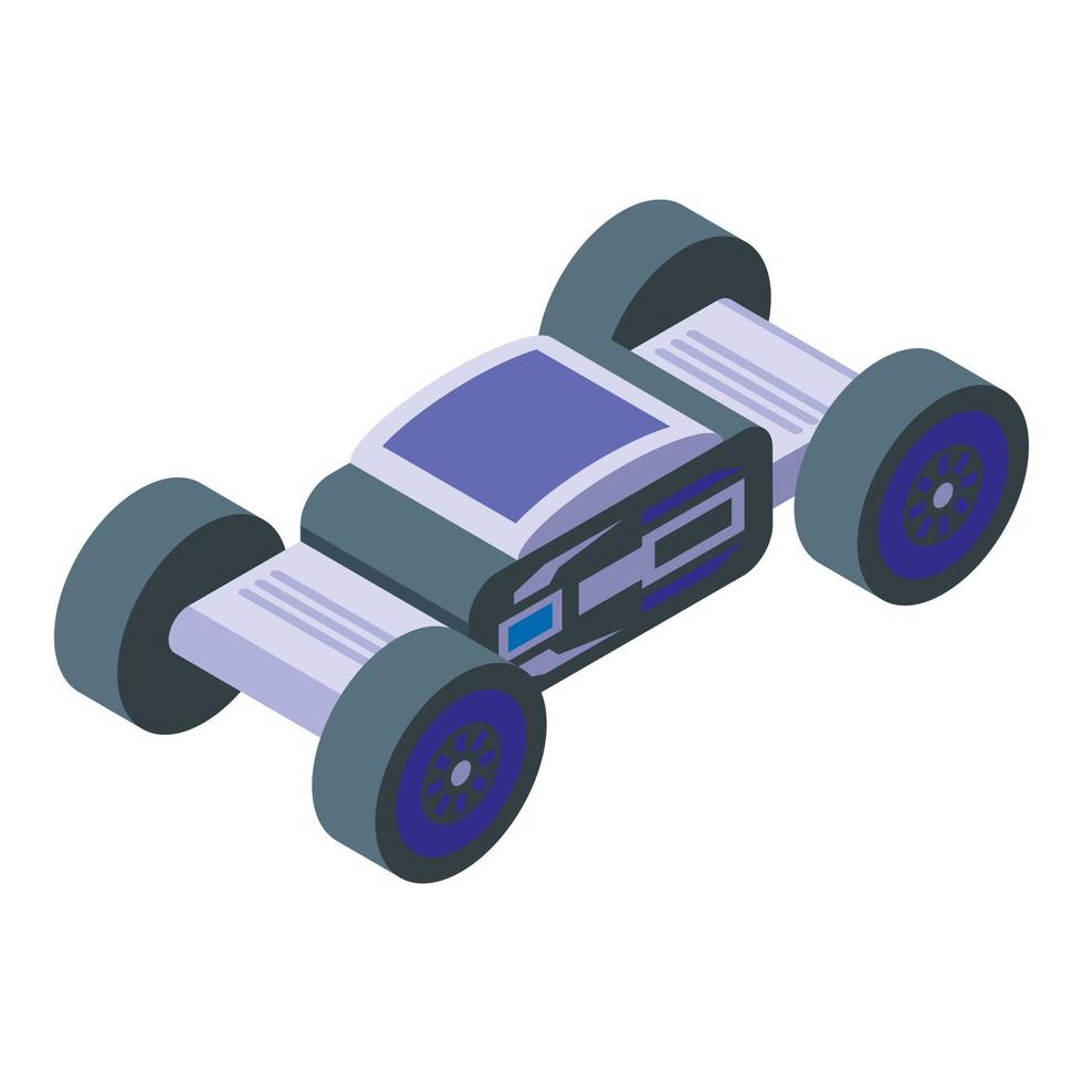 digitale rc auto icona isometrico vettore. a distanza controllo vettore