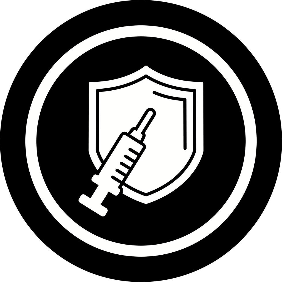 icona del vettore di vaccinazione
