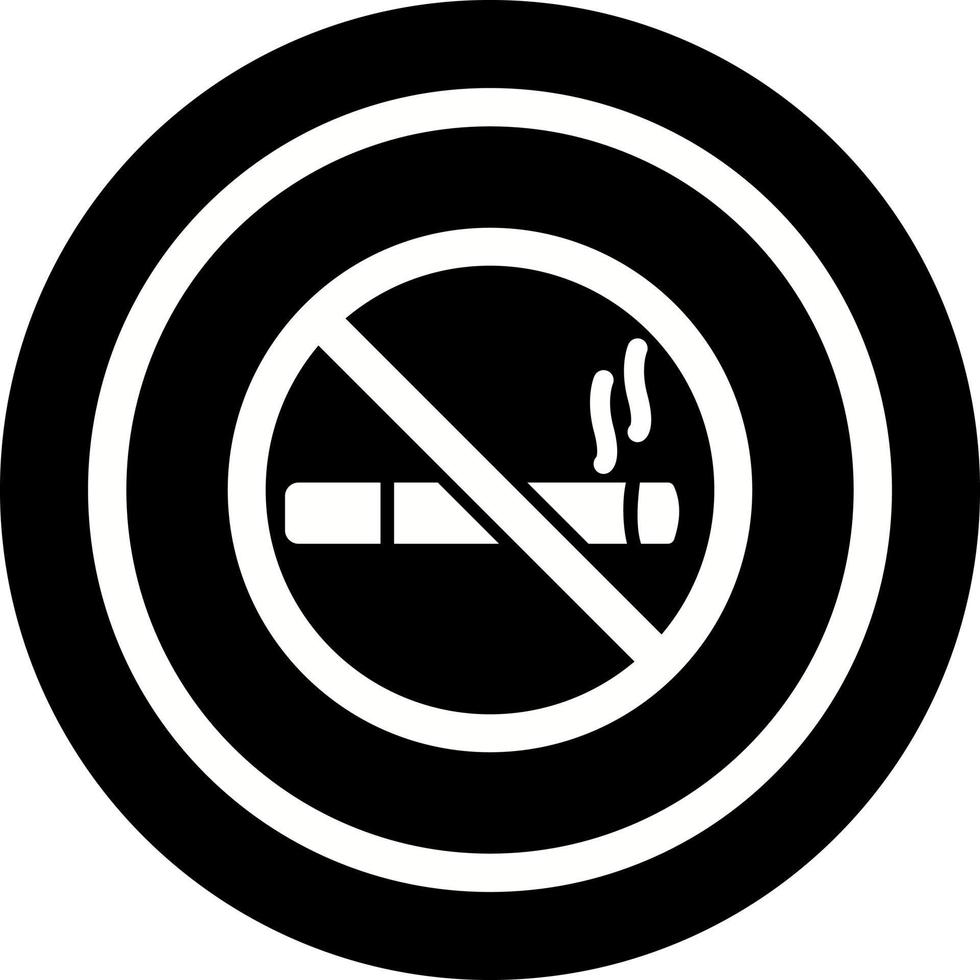 smettere fumo vettore icona